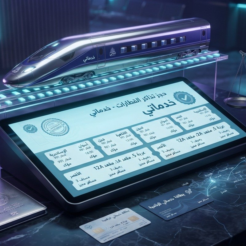 حجز تذاكر القطارات