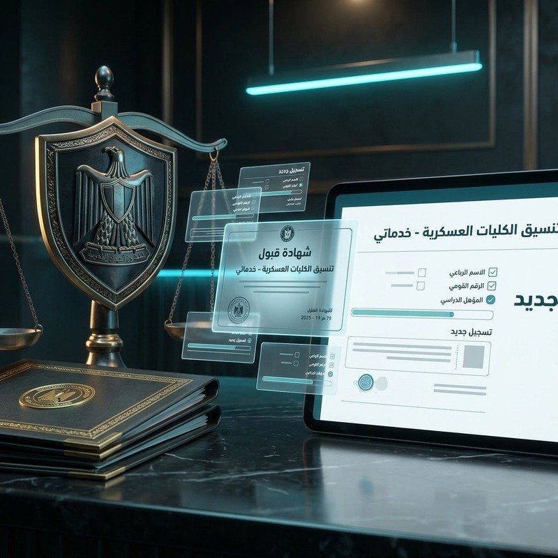 تنسيق الكليات العسكرية